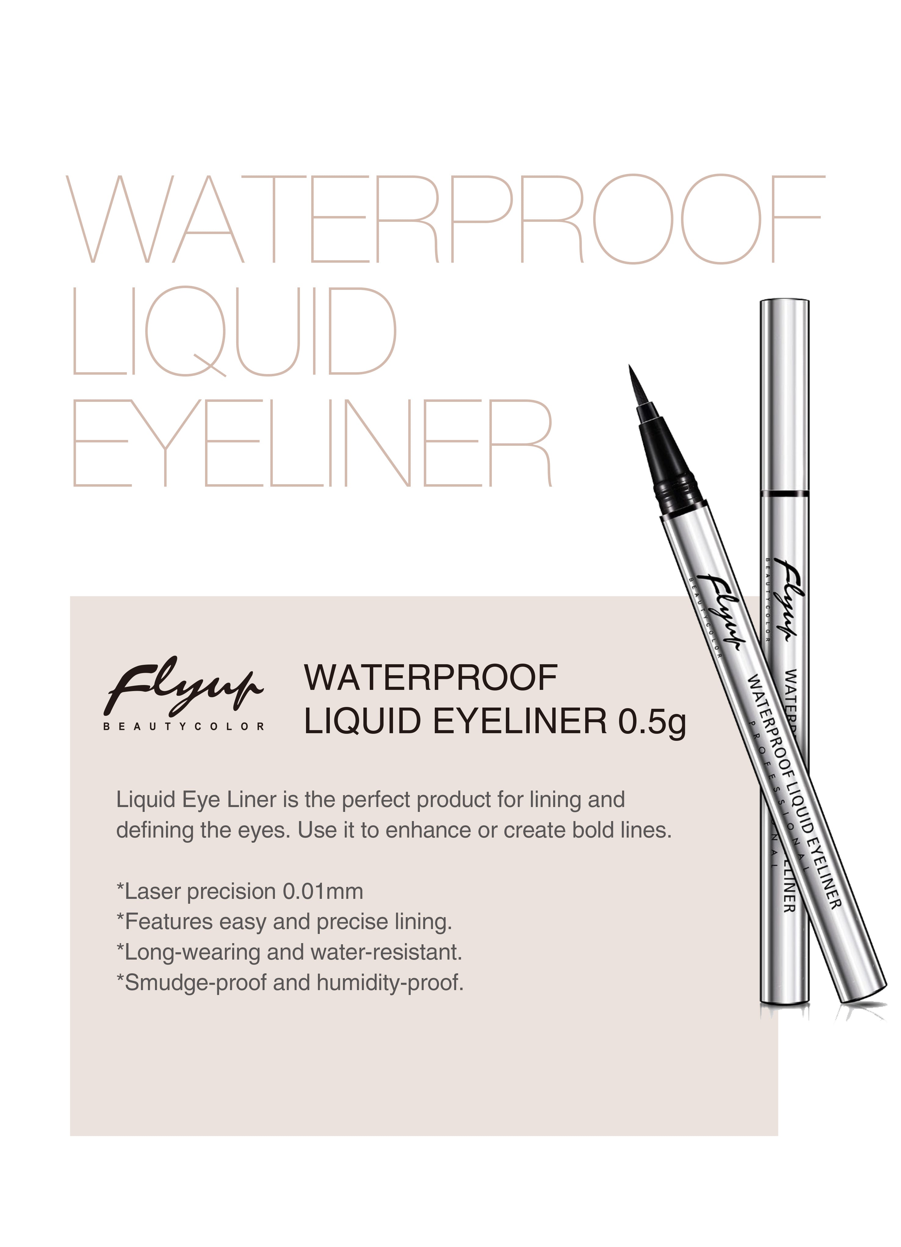 WATERPROOF LIQUID EYELINER (Laser presision 0.01mm)