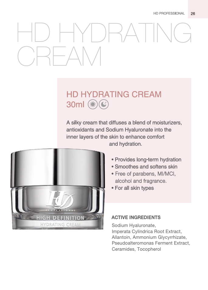 HD HYDRATING CREAM