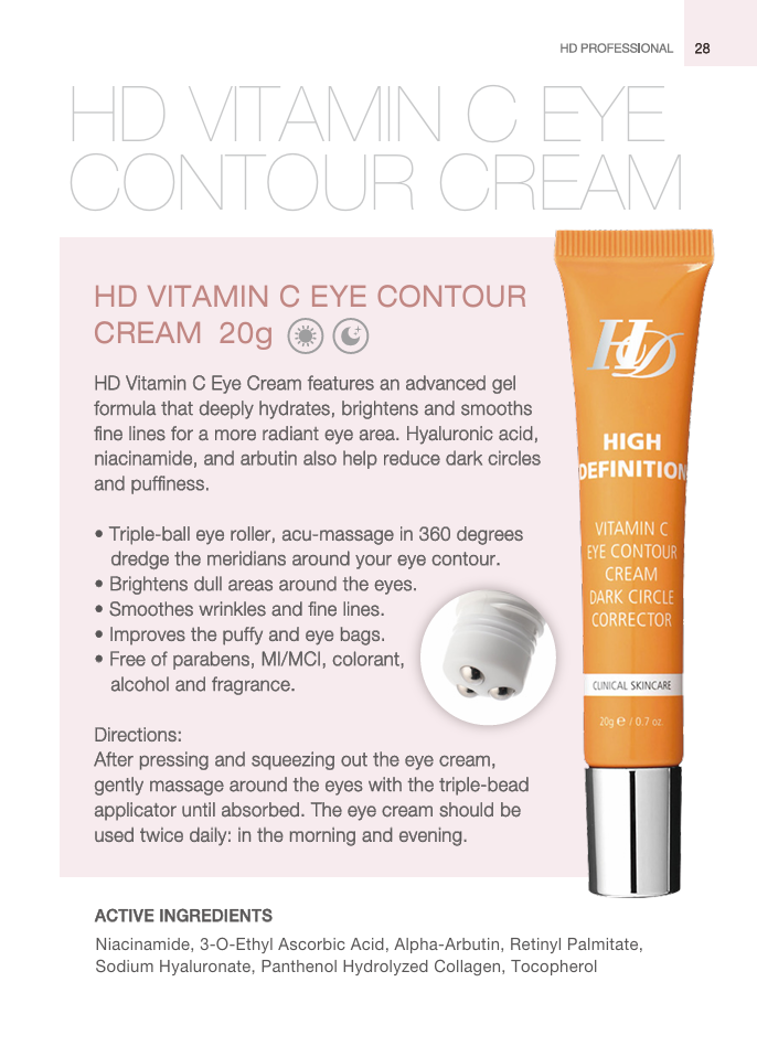 HD VITAMIN C EYE CONTOUR CREAM
