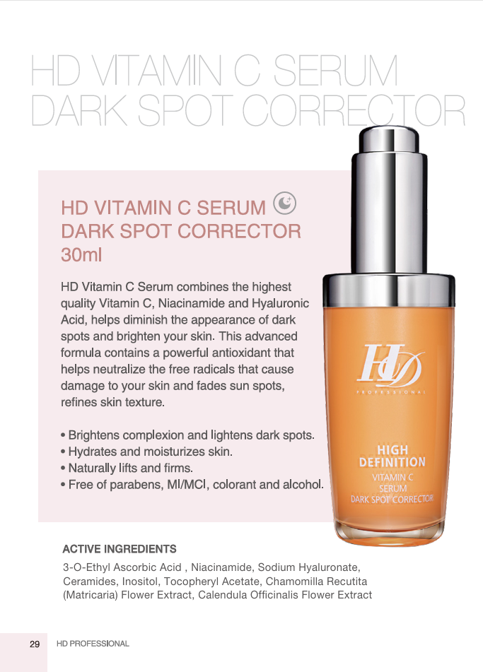 HD VITAMIN C SERUM DARK SPOT CORRECTOR