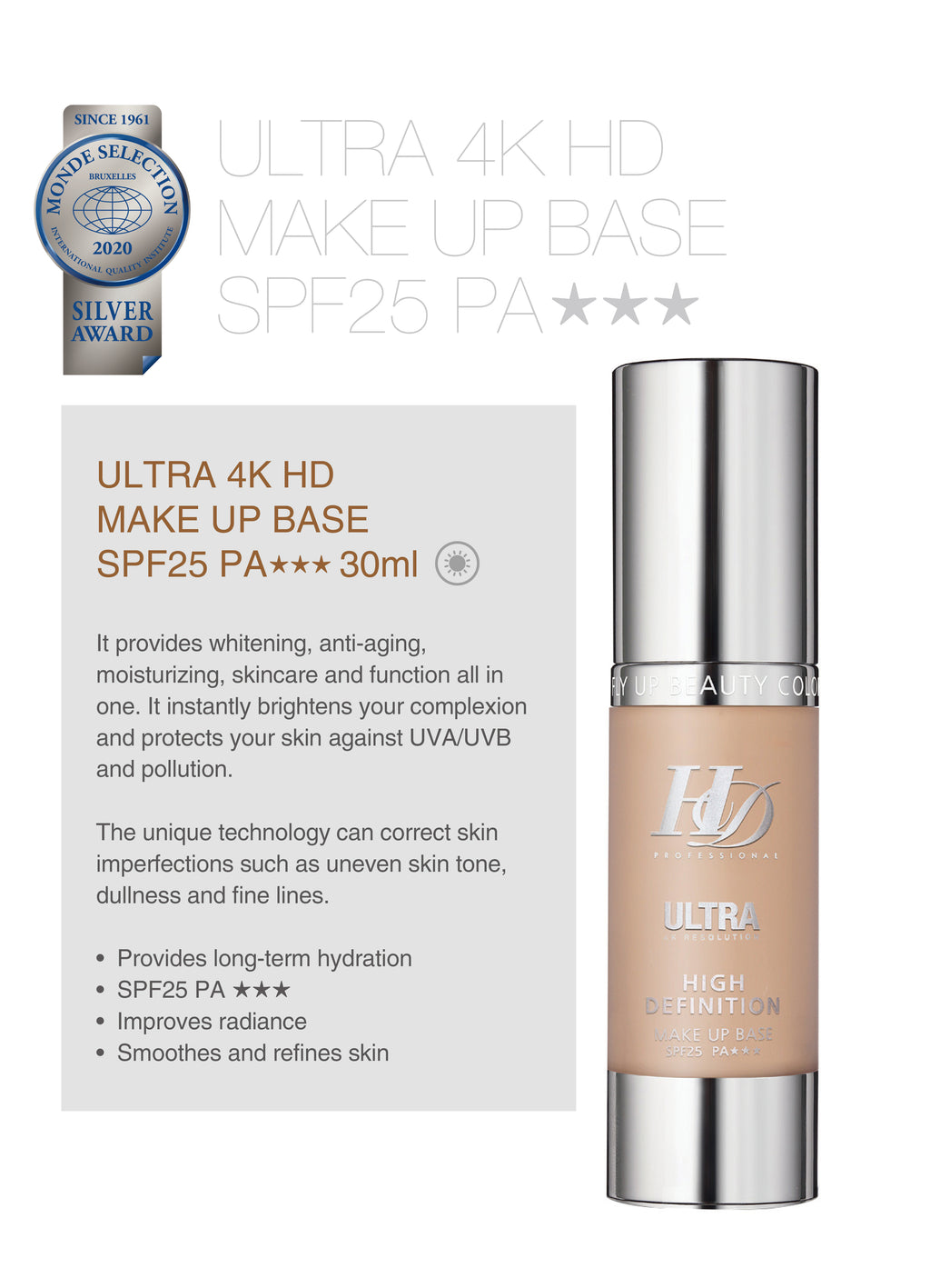 MAKEUP BASE SPF25